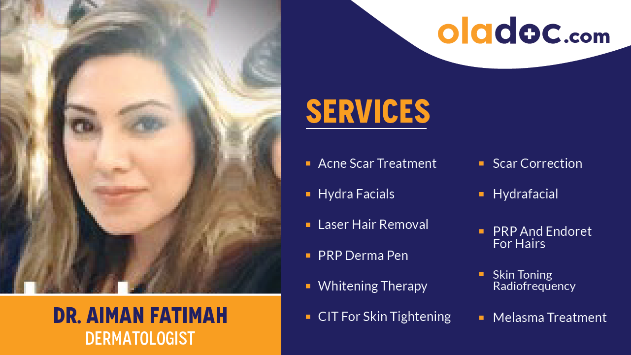 Services provided by Dr.Aiman Fatimah